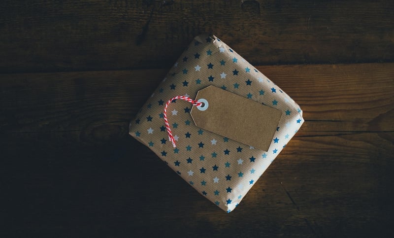Repurposed Gift Wrap